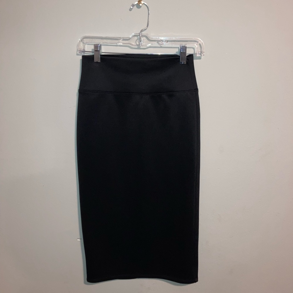 Black skirt